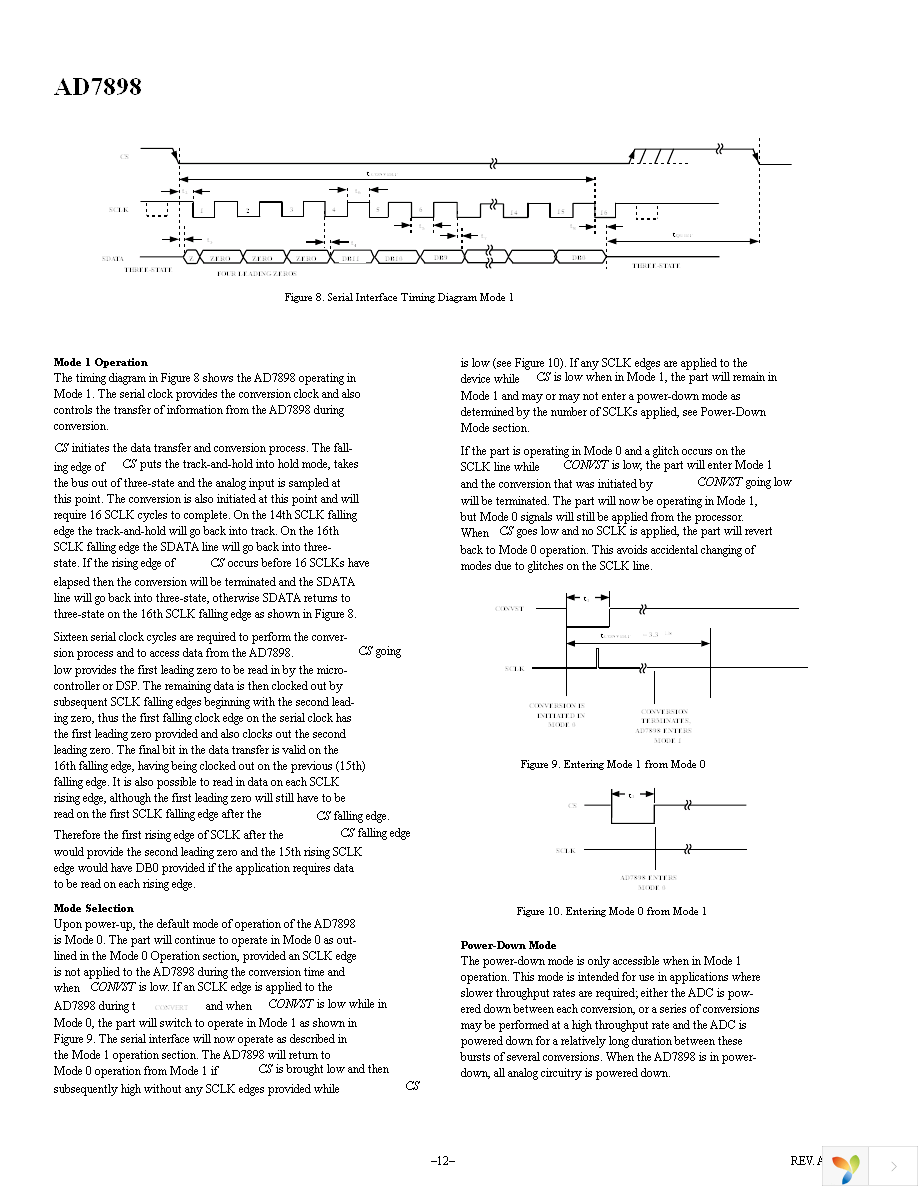 AD7898ARZ-3 Page 12