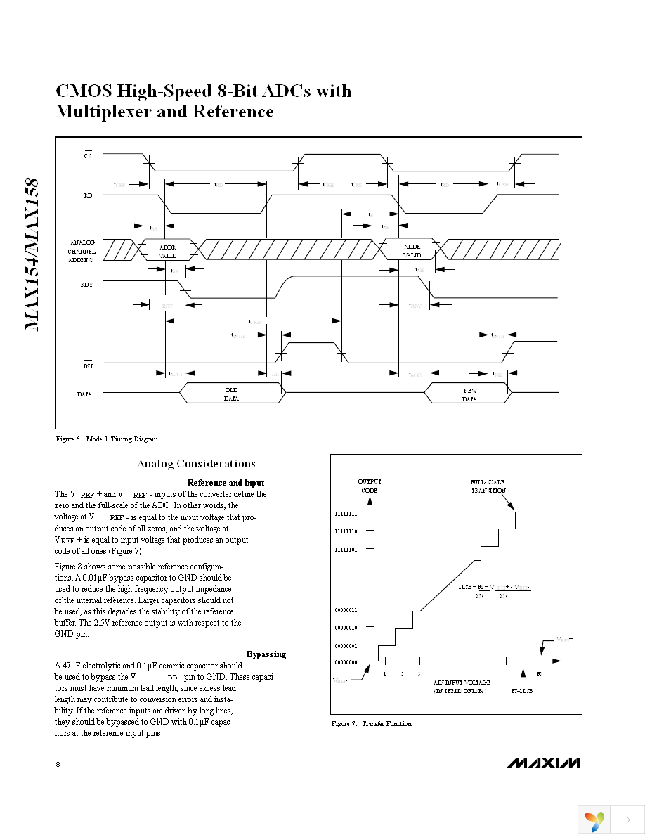 MAX154BCWG+ Page 8