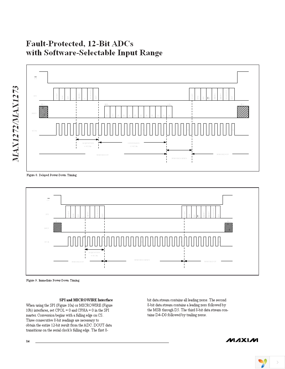 MAX1272EUA+ Page 14