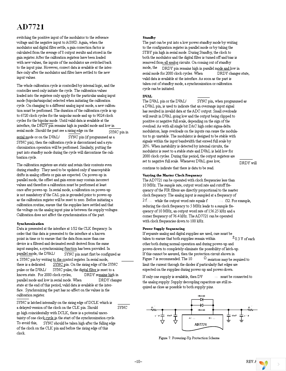 AD7721ARZ Page 10