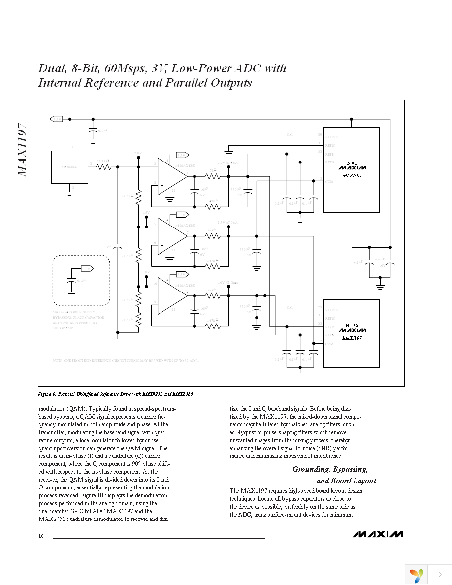 MAX1197ECM+D Page 18