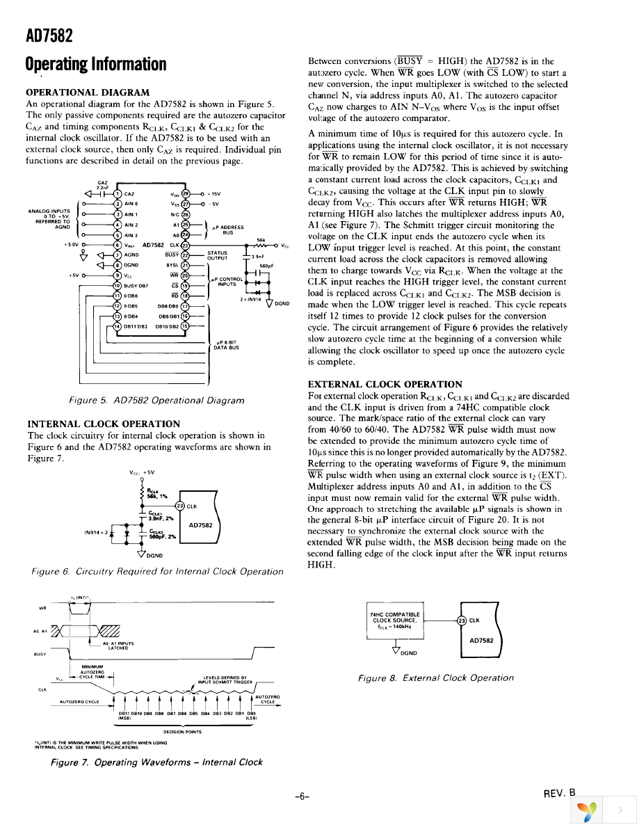 AD7582KNZ Page 6