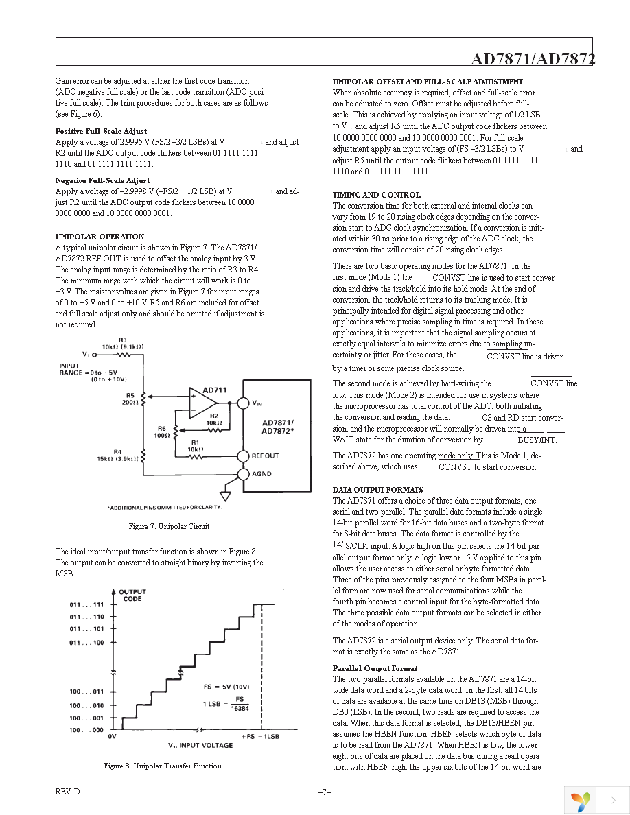 AD7872JRZ Page 7