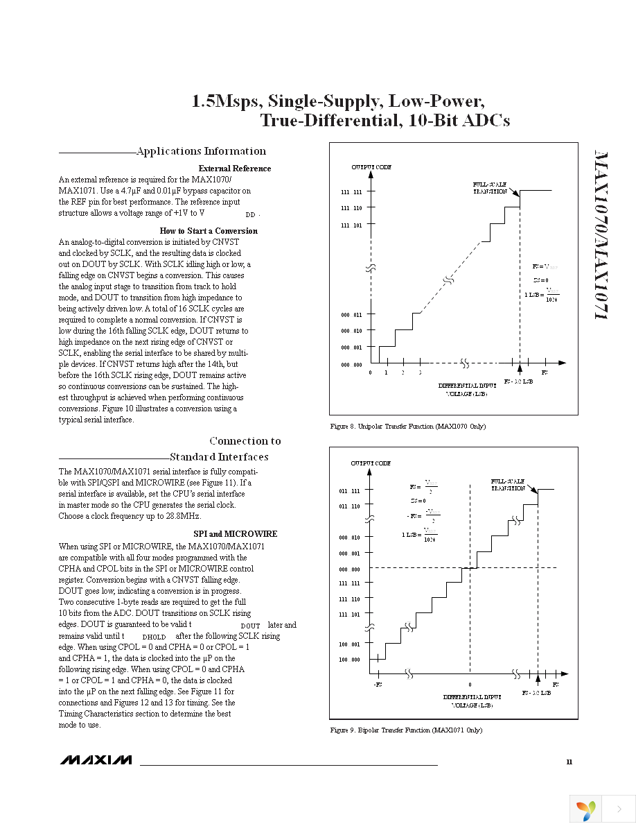 MAX1070ETC+ Page 11