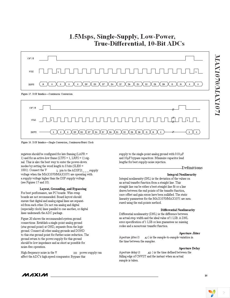 MAX1070ETC+ Page 15