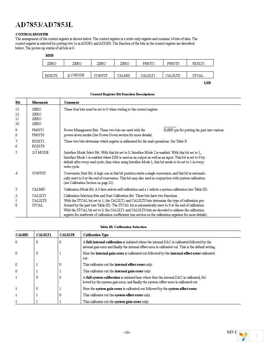 AD7853LARZ Page 10