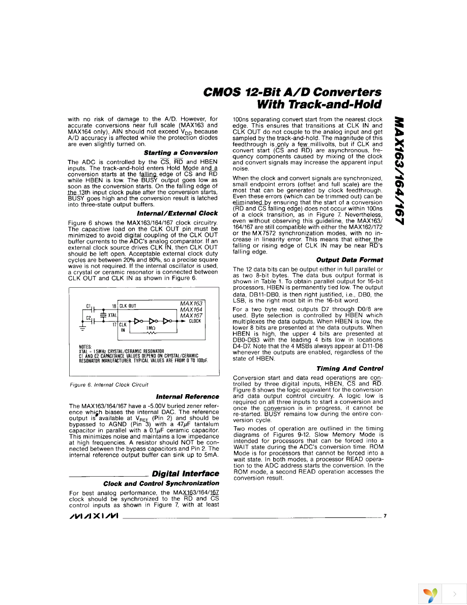 MAX163CCWG+ Page 7