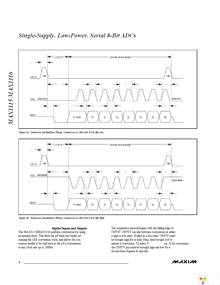 MAX1115EKA+T Page 8