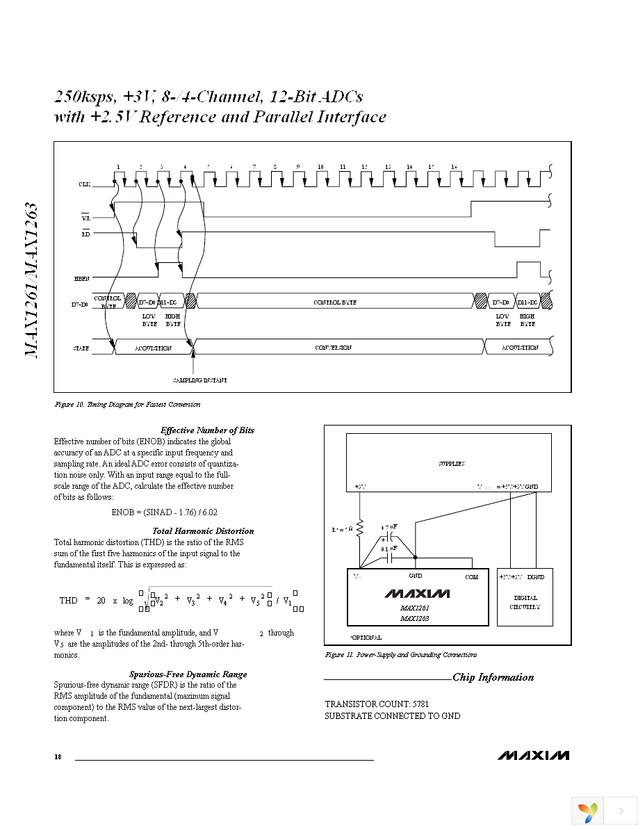 MAX1263BCEG+T Page 18