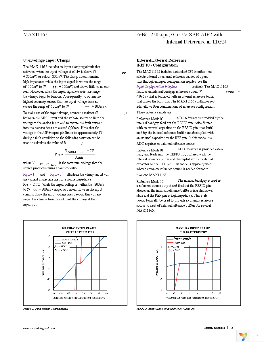 MAX11165ETC+T Page 13