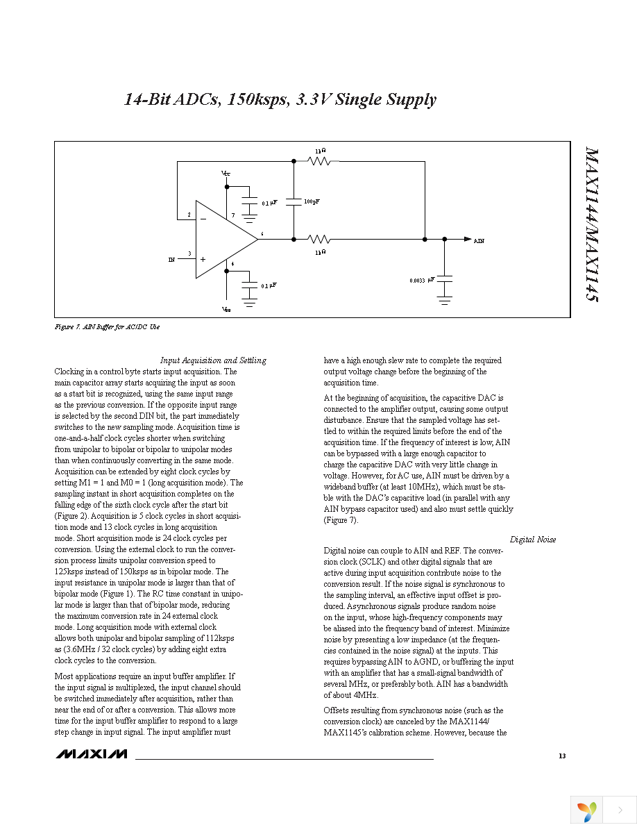 MAX1144BCAP+T Page 13