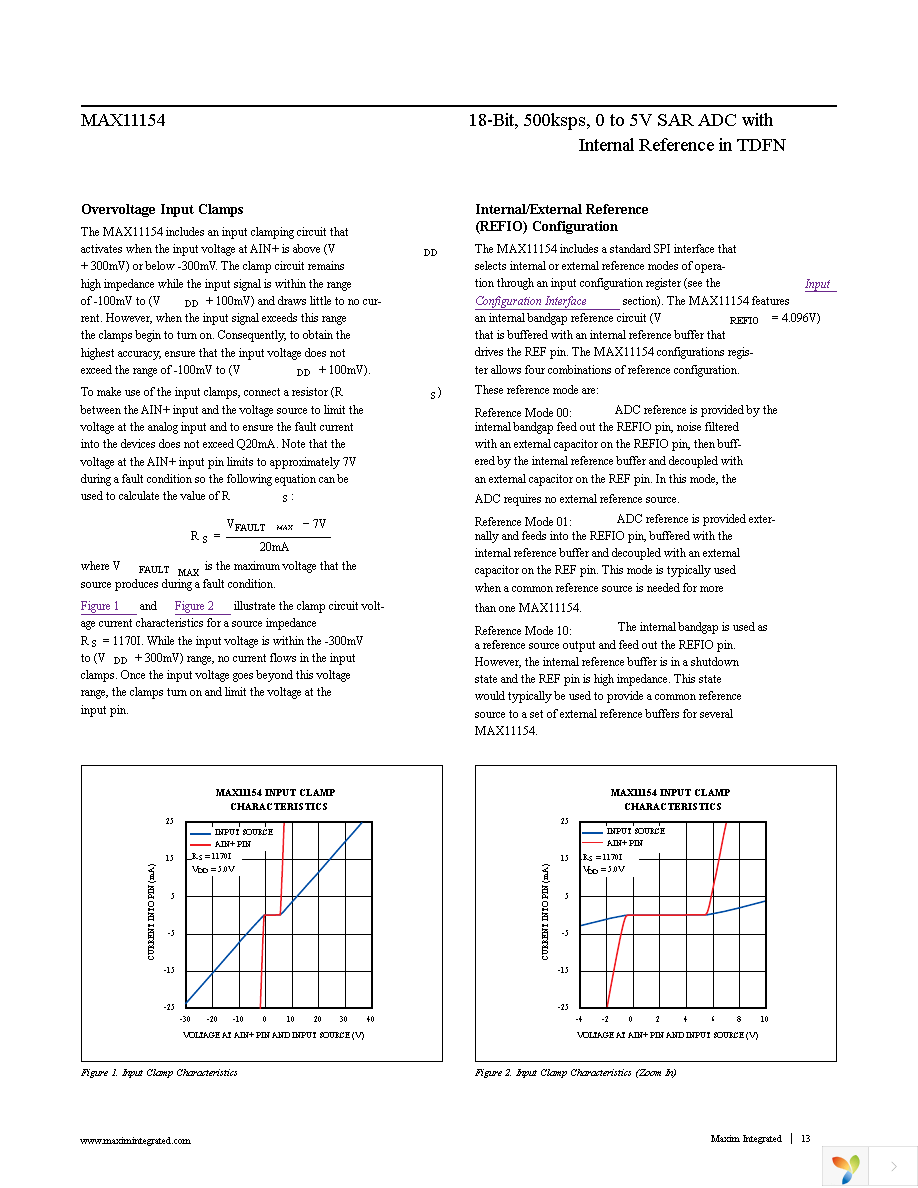 MAX11154ETC+T Page 13