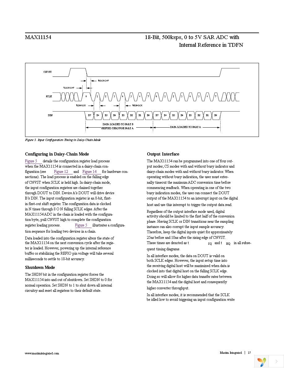 MAX11154ETC+T Page 17