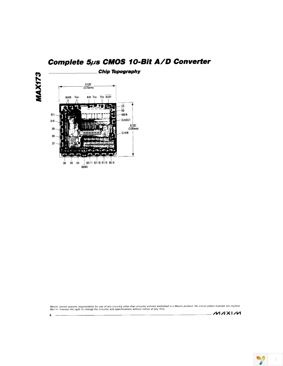 MAX173CNG+ Page 4