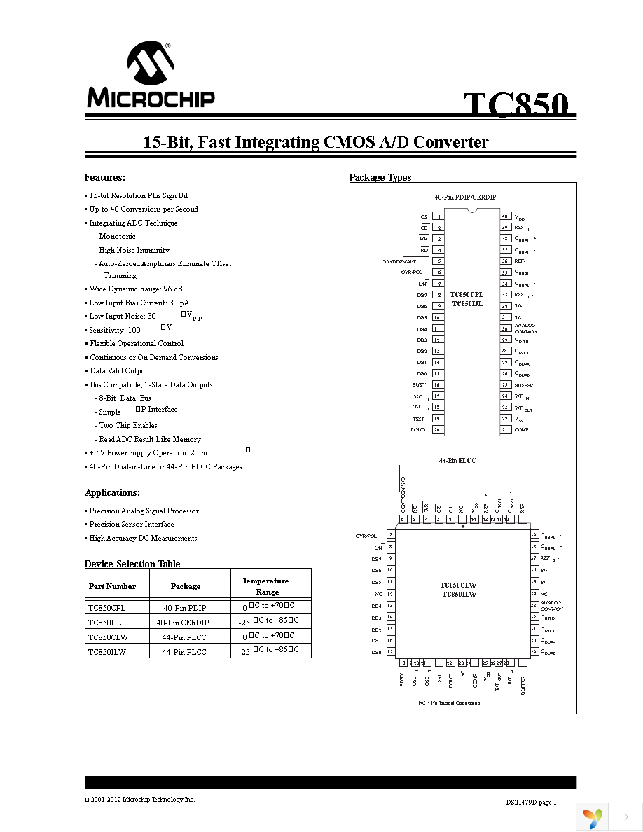 TC850CPL Page 1