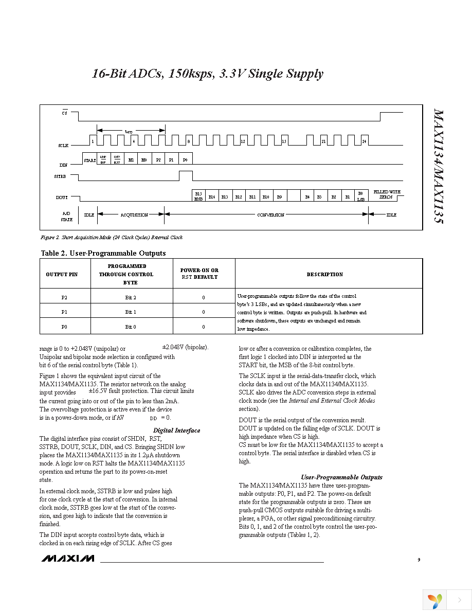 MAX1134BCAP+T Page 9