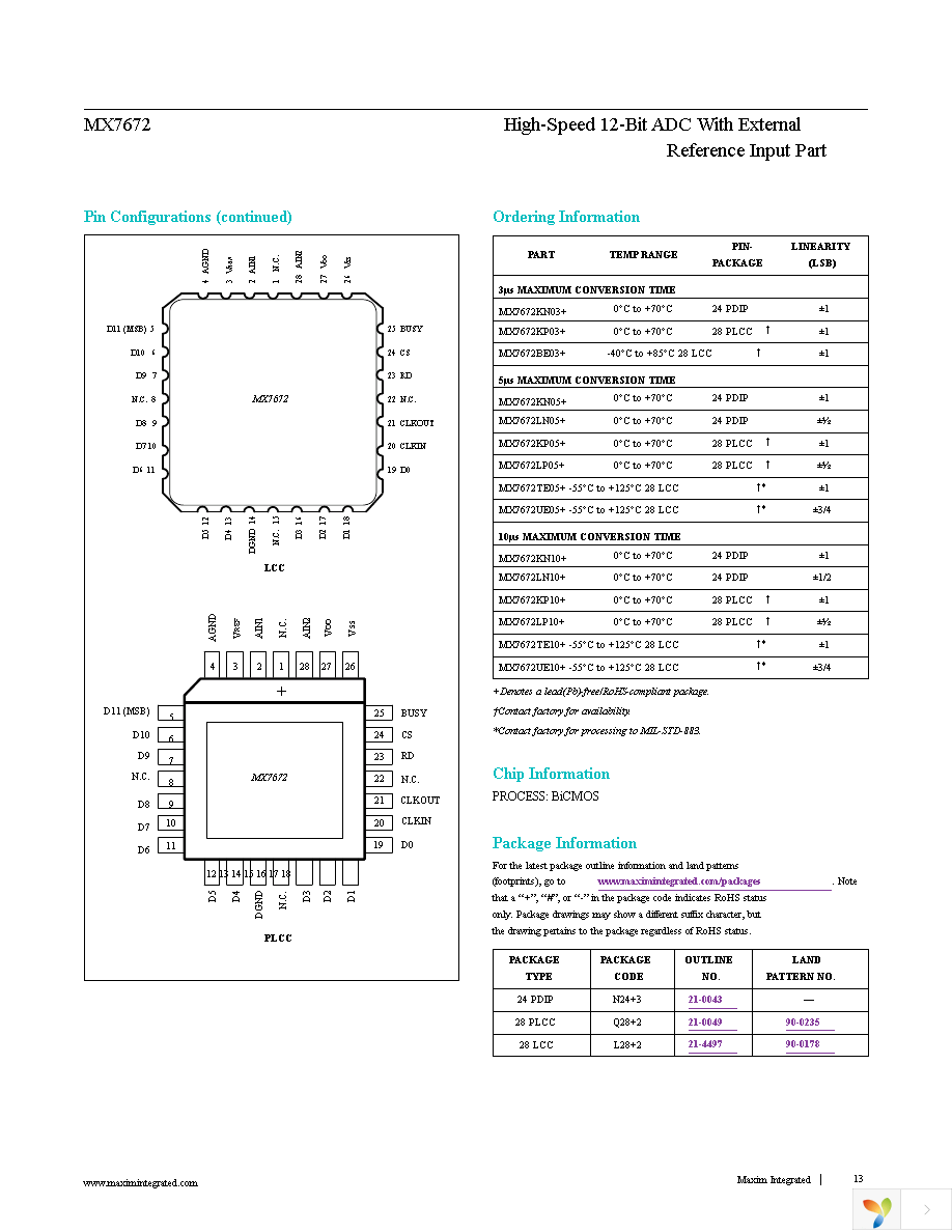 MX7672KP05+ Page 13