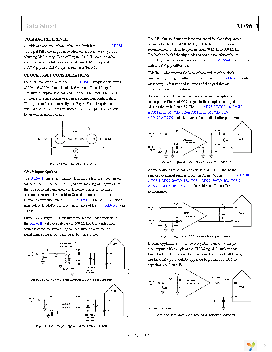 AD9641BCPZRL7-80 Page 19