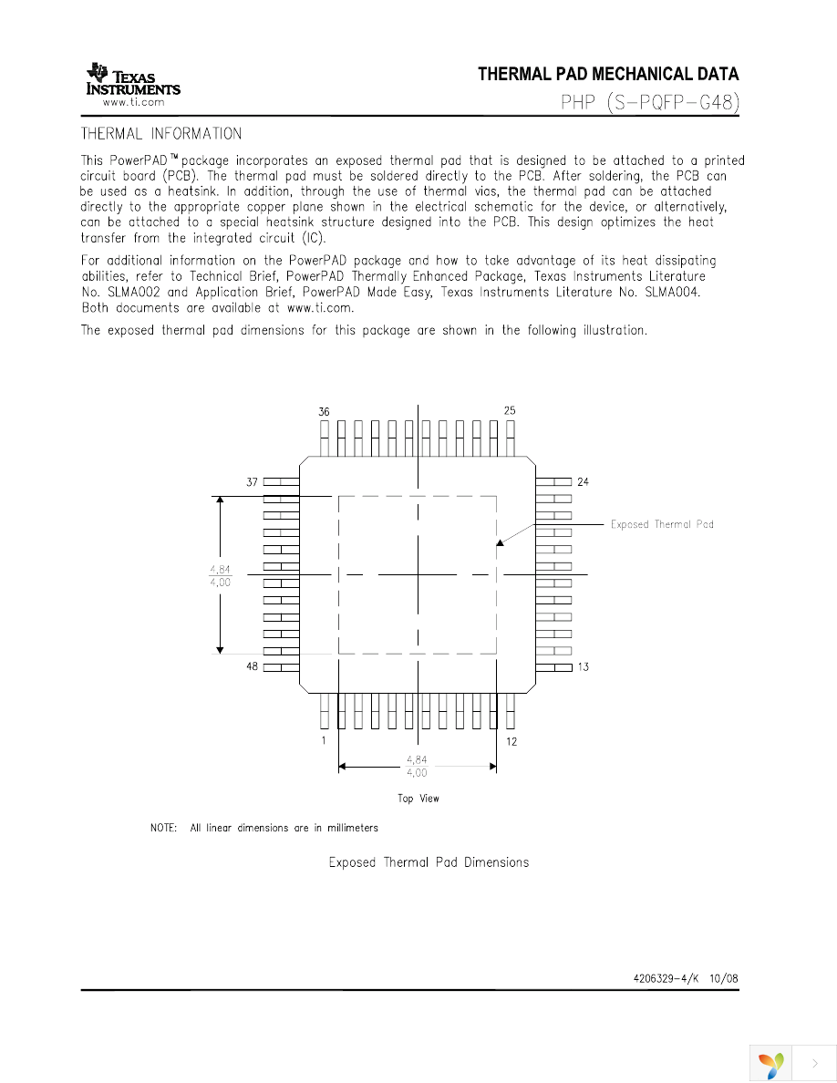 THS1401QPHPEP Page 25