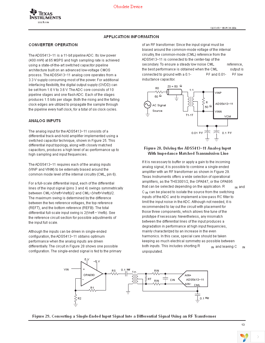 ADS5413-11IPHP Page 13