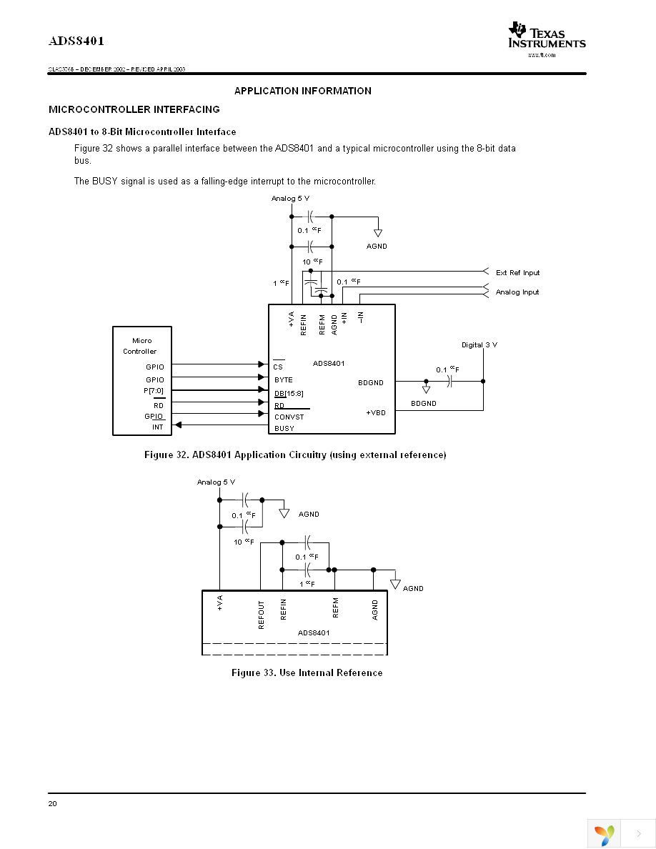 ADS8401IBPFBRG4 Page 20