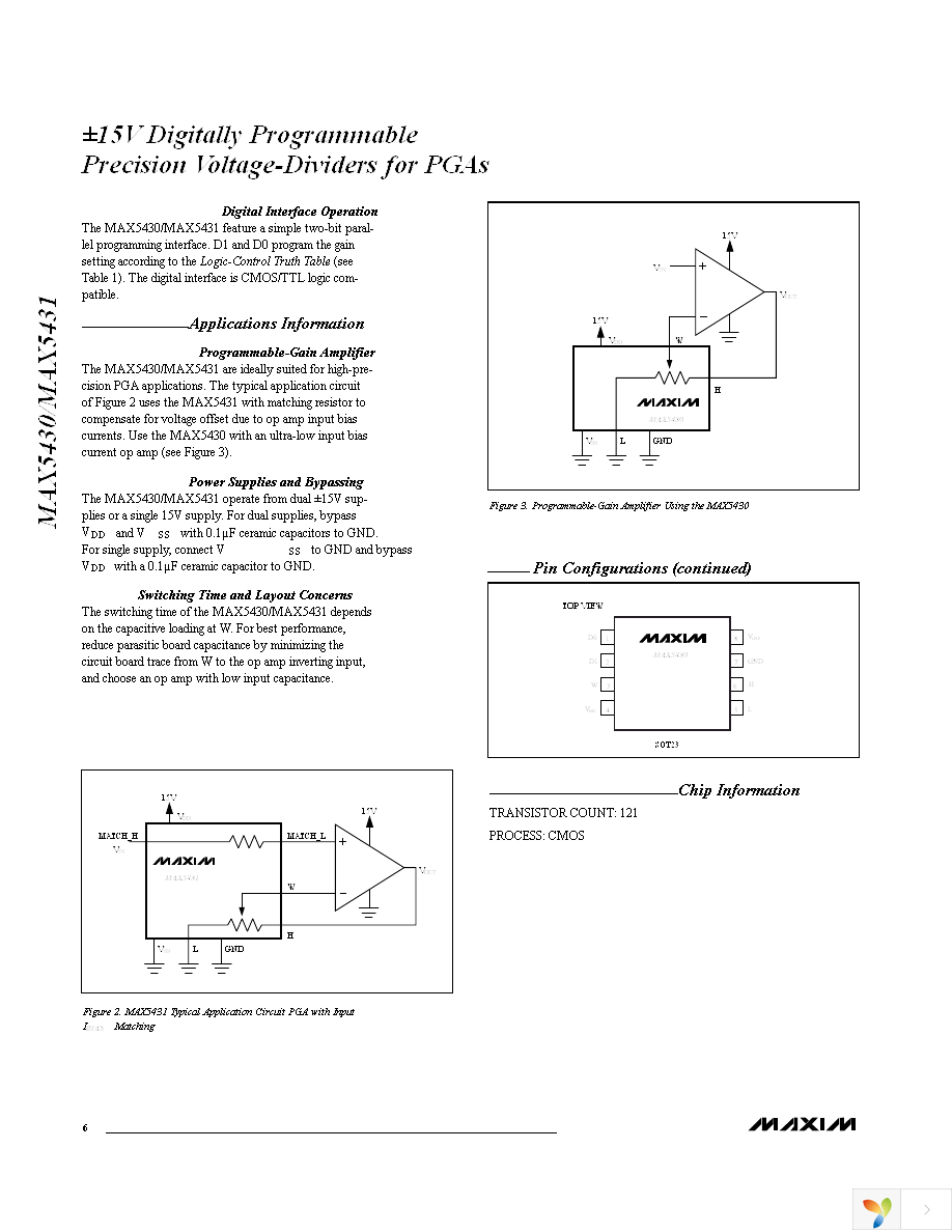 MAX5431AEUB+ Page 6