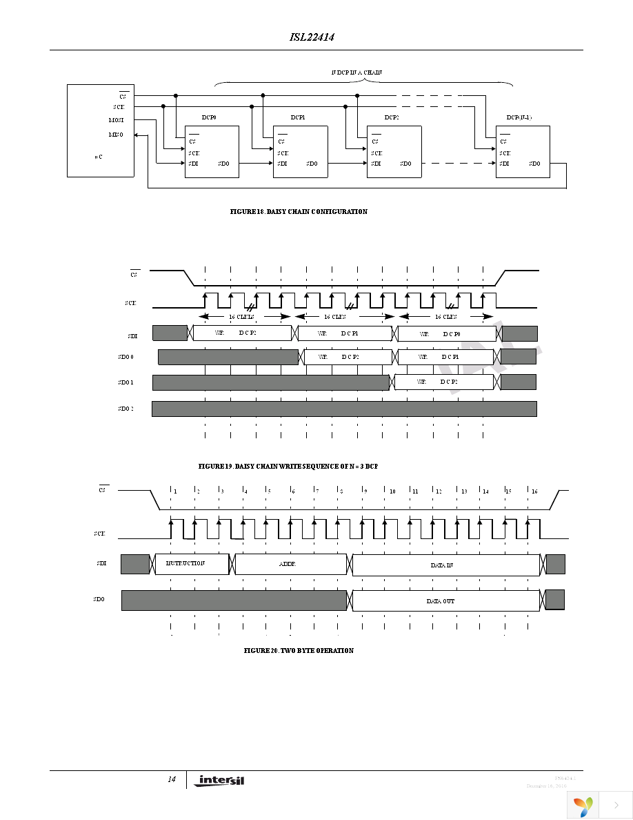 ISL22414TFU10Z Page 14