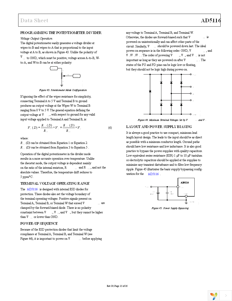 AD5116BCPZ5-500R7 Page 15