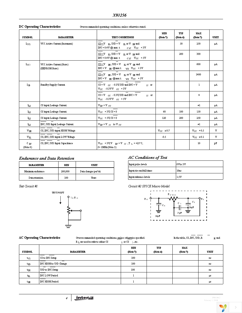 X93256UV14IZ-2.7T1 Page 4