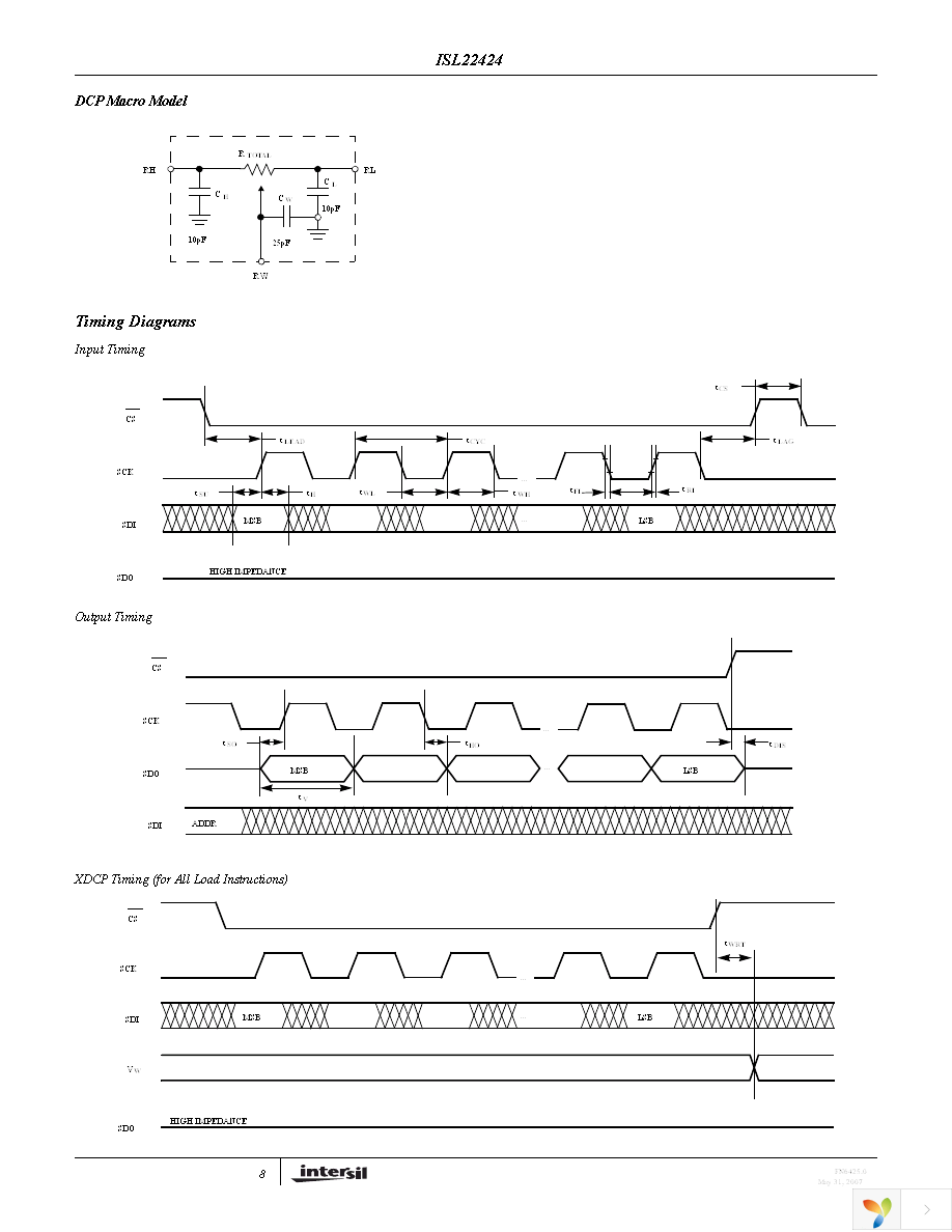 ISL22424UFV14Z-TK Page 8