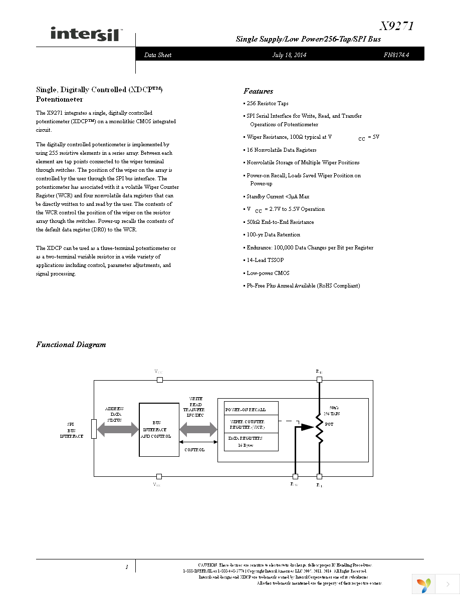 X9271UV14ZT1 Page 1