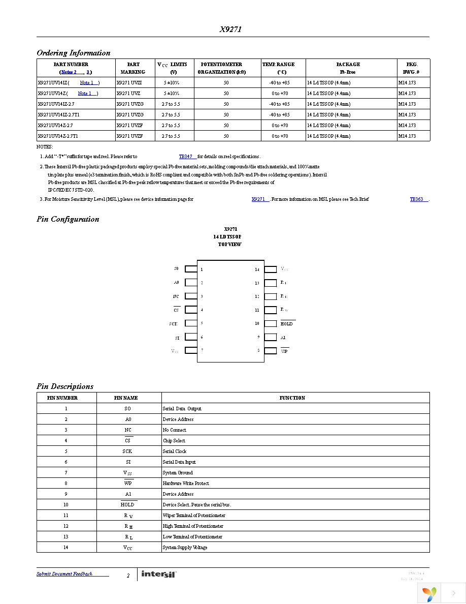 X9271UV14ZT1 Page 2