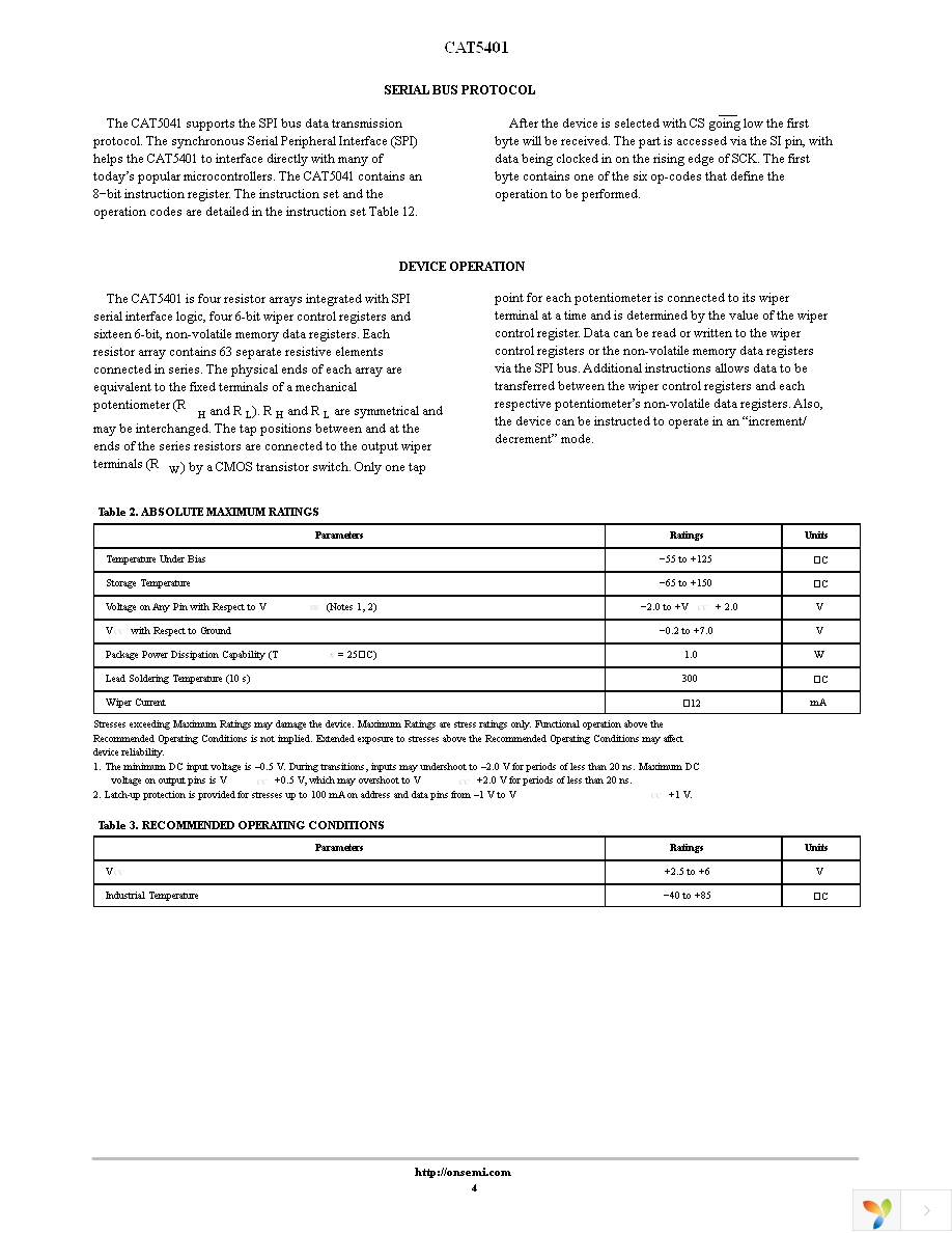 CAT5401YI-50-T2 Page 4