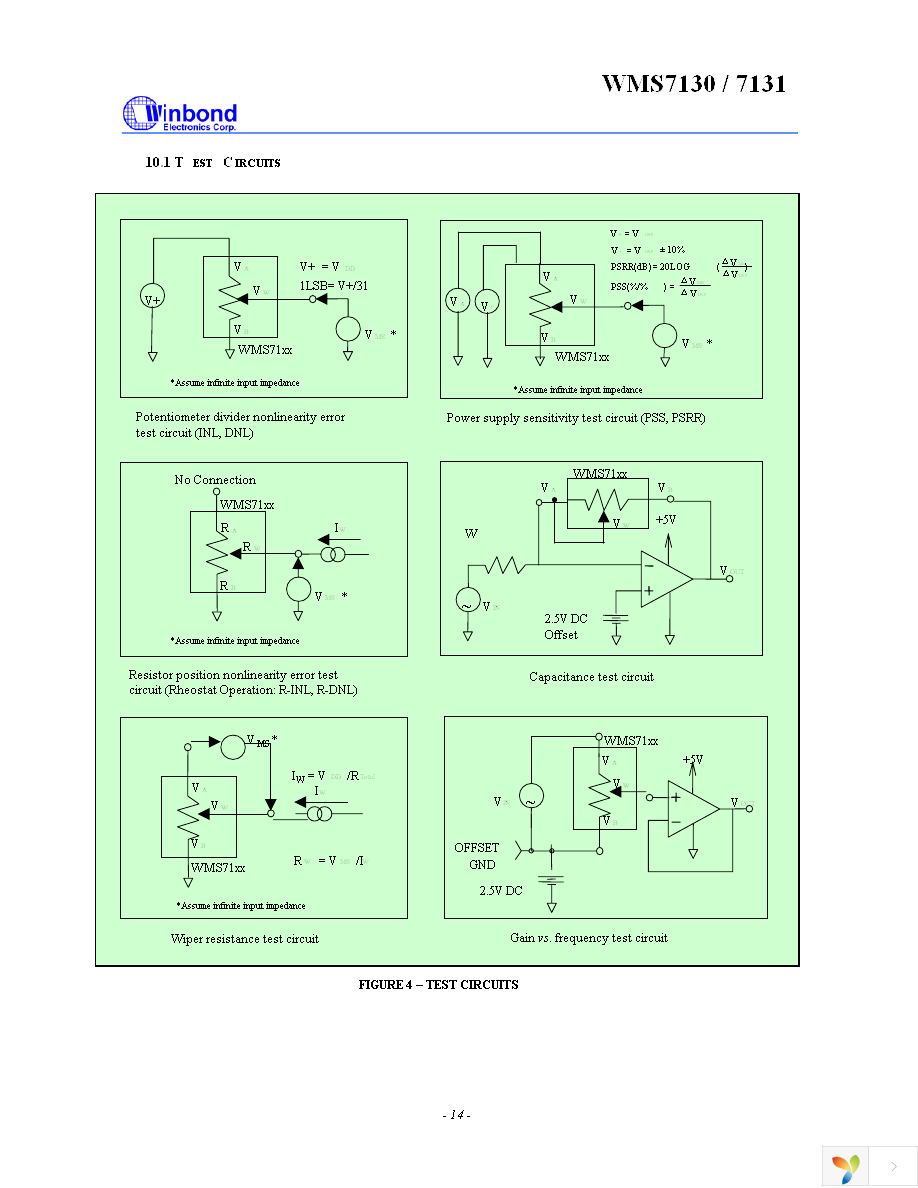 WMS7130050M Page 14