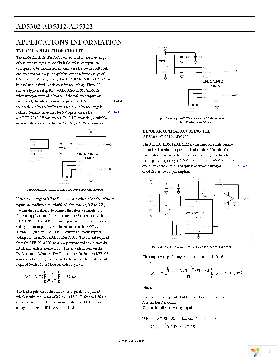 AD5312ARMZ-REEL7 Page 18