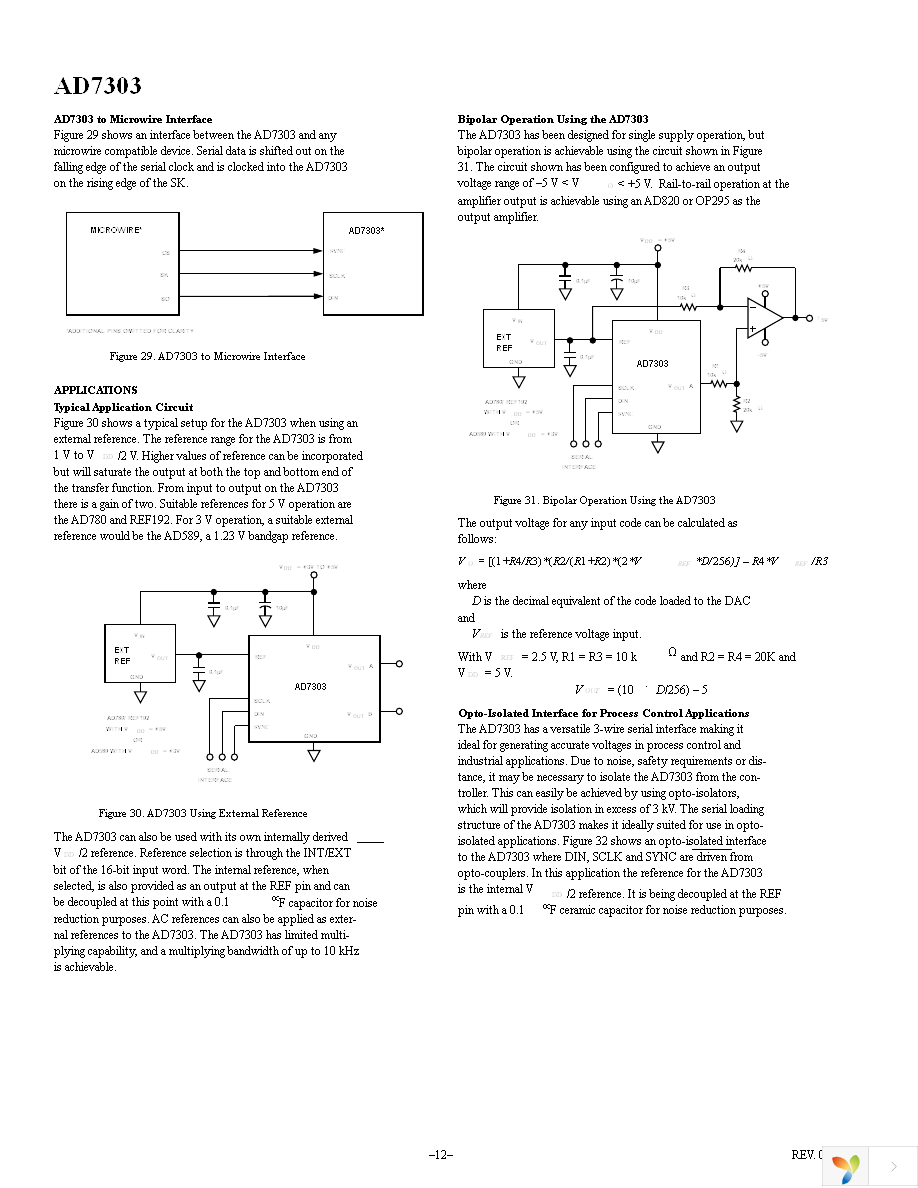 AD7303BRZ Page 12