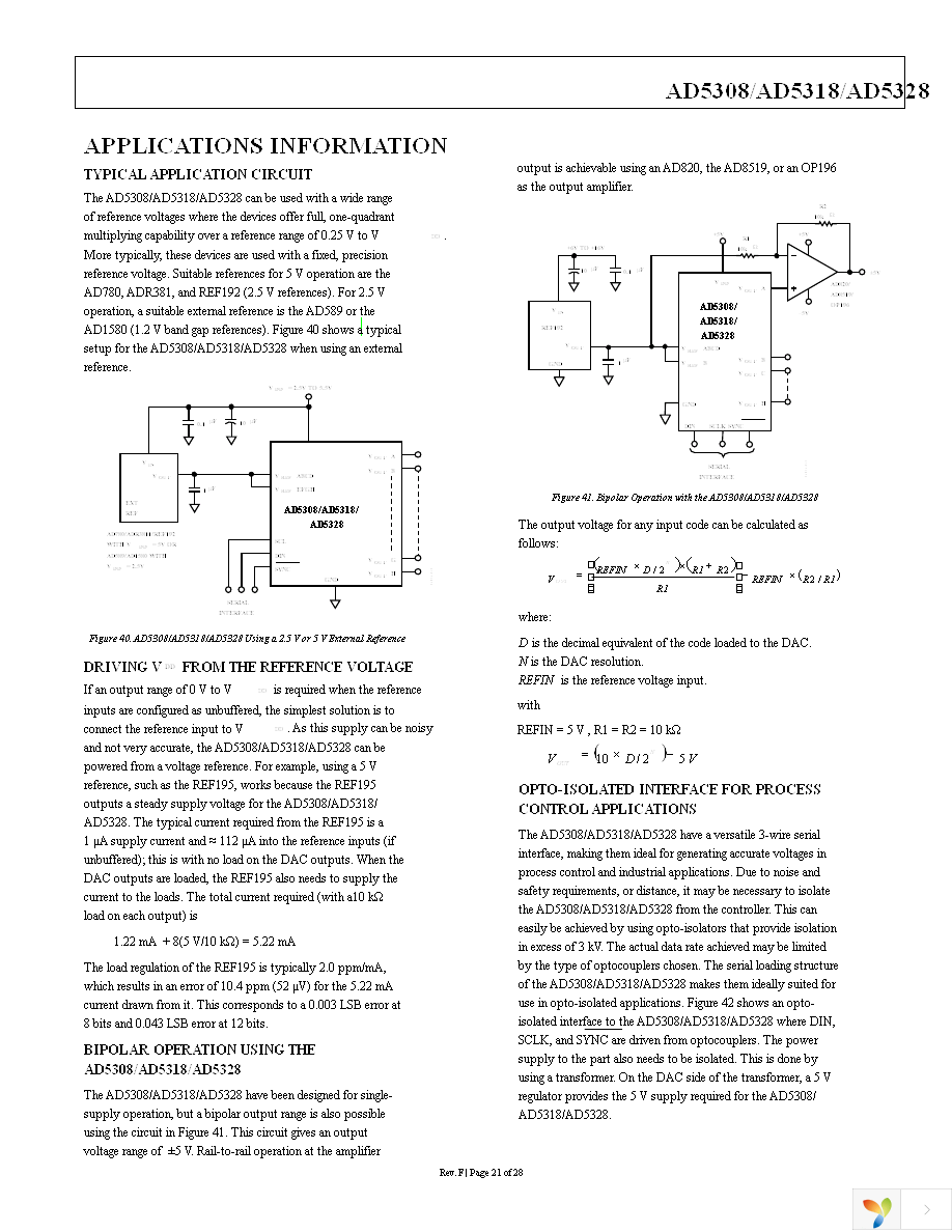 AD5308ARUZ Page 21