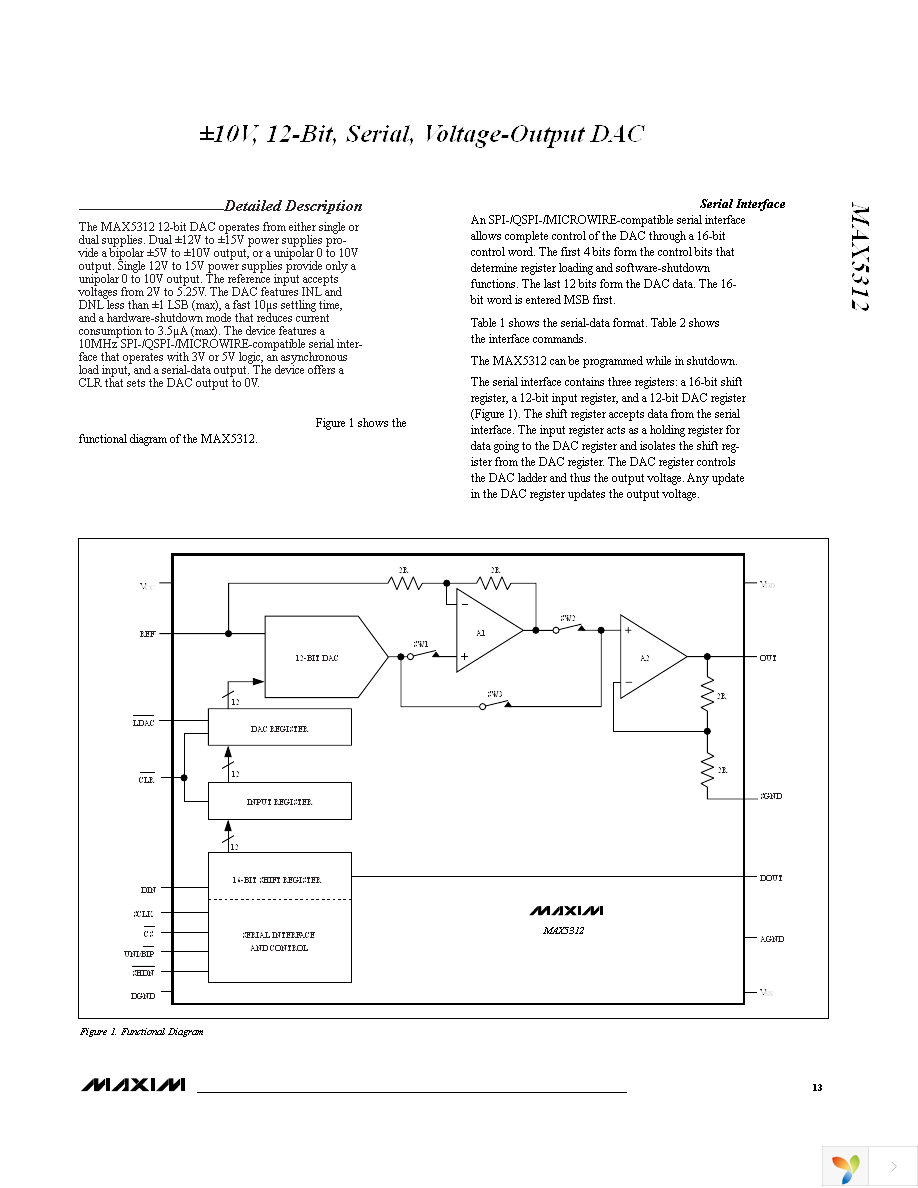 MAX5312EAE+ Page 13