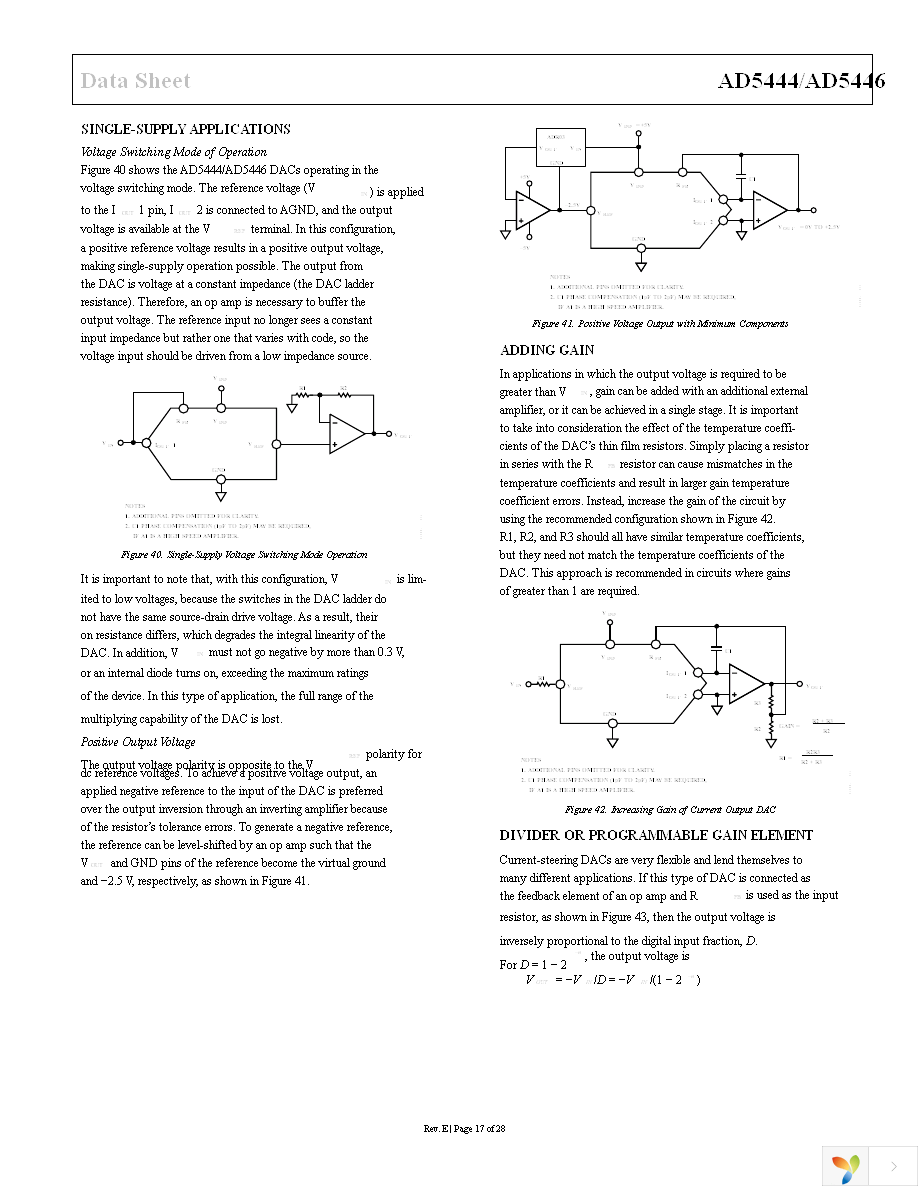 AD5444YRMZ Page 18