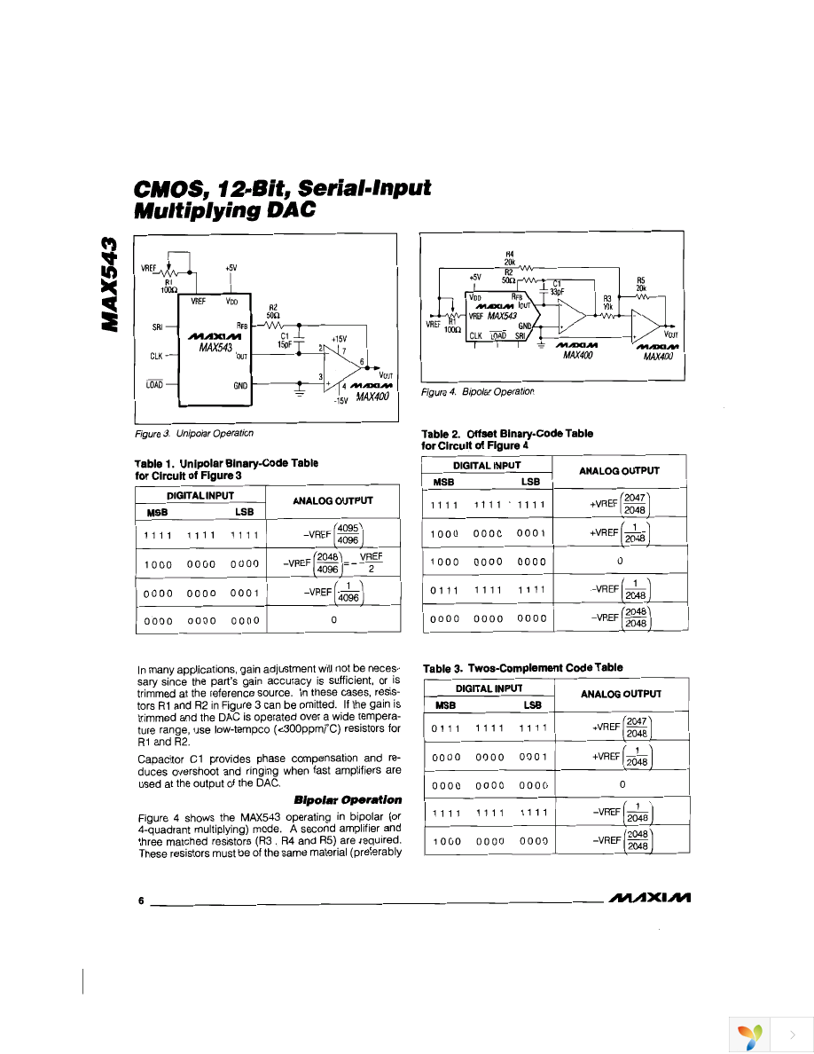 MAX543BCSA+ Page 6