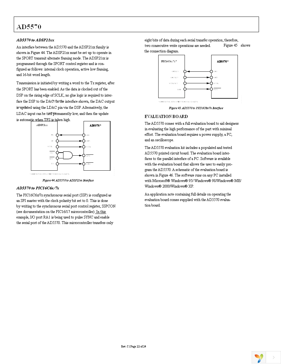 AD5570ARSZ Page 22