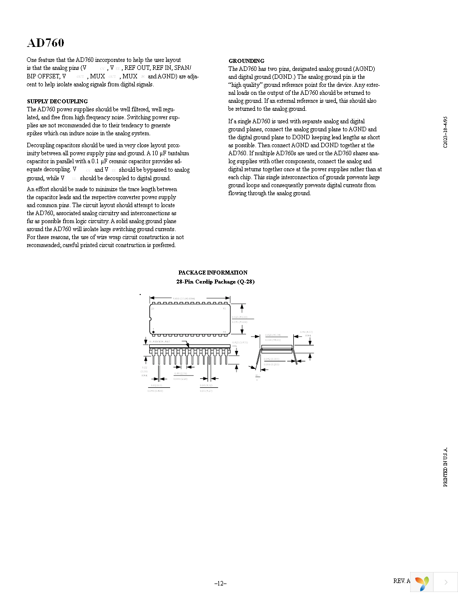 AD760AQ Page 12