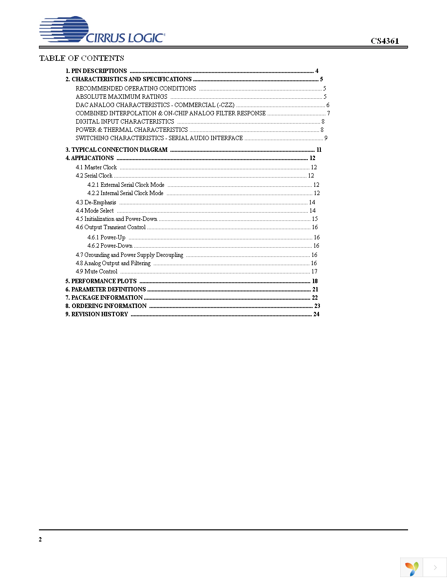 CS4361-CZZ Page 2