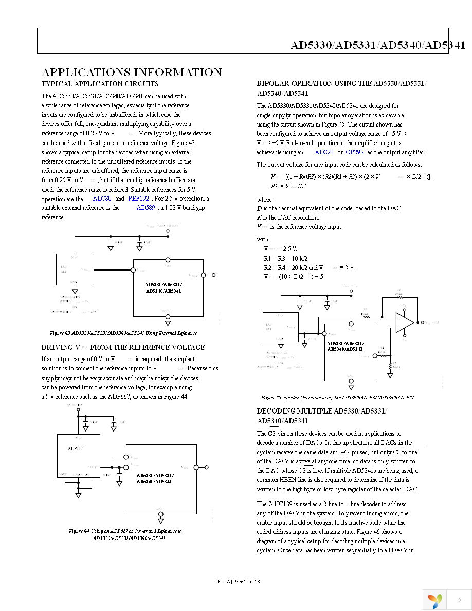 AD5330BRUZ Page 21