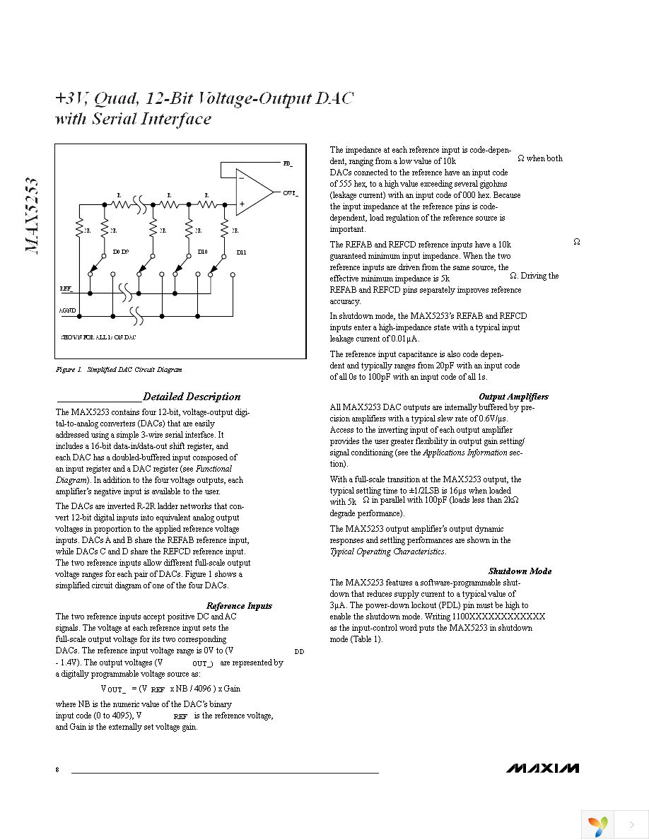 MAX5353BCUA+ Page 8