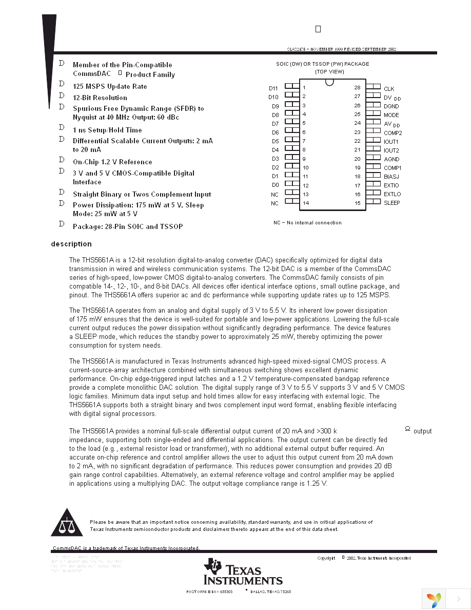 THS5661AIPWR Page 1