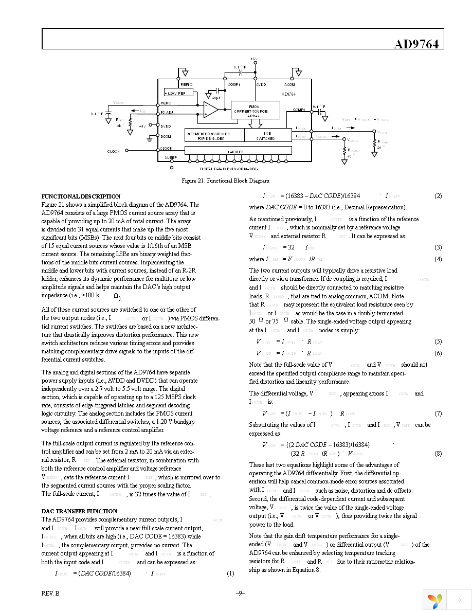 AD9764ARZ Page 9