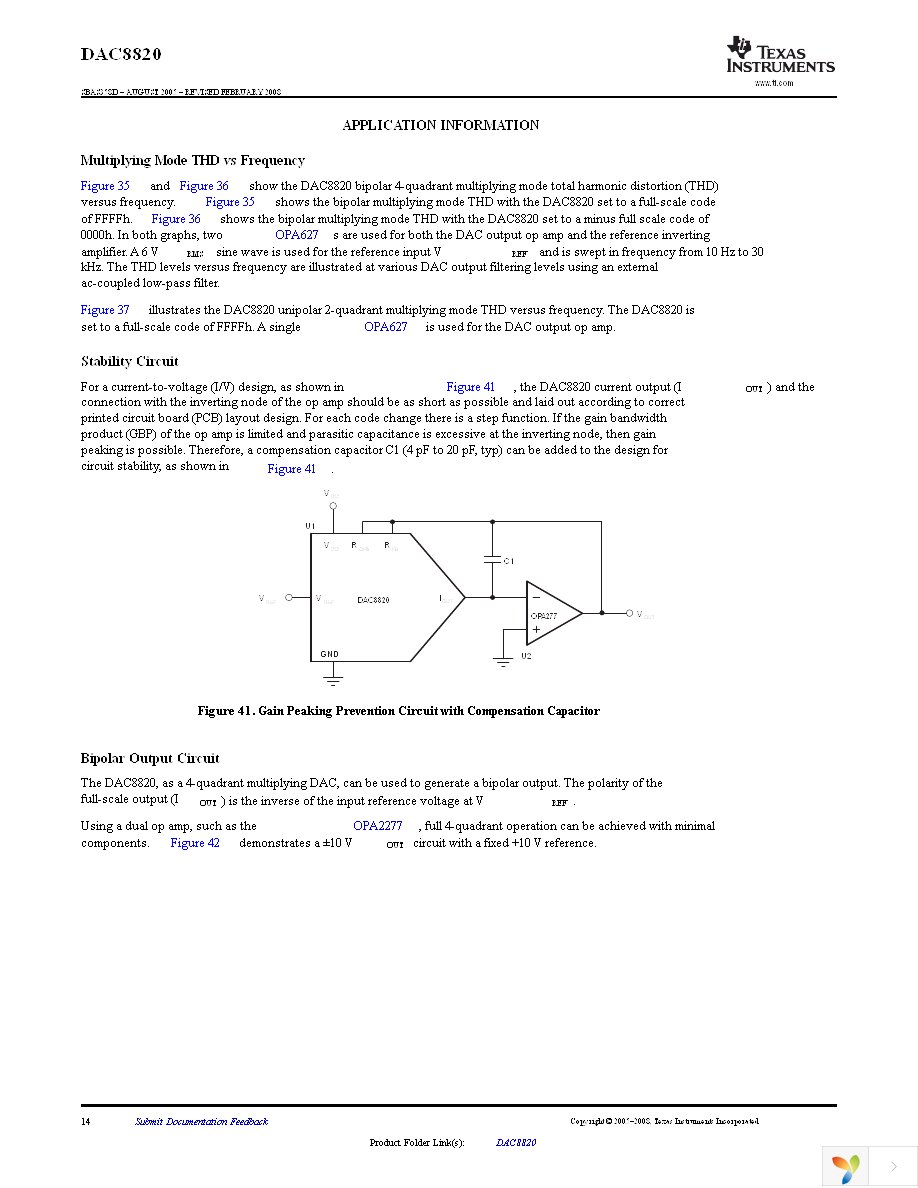 DAC8820ICDB Page 14