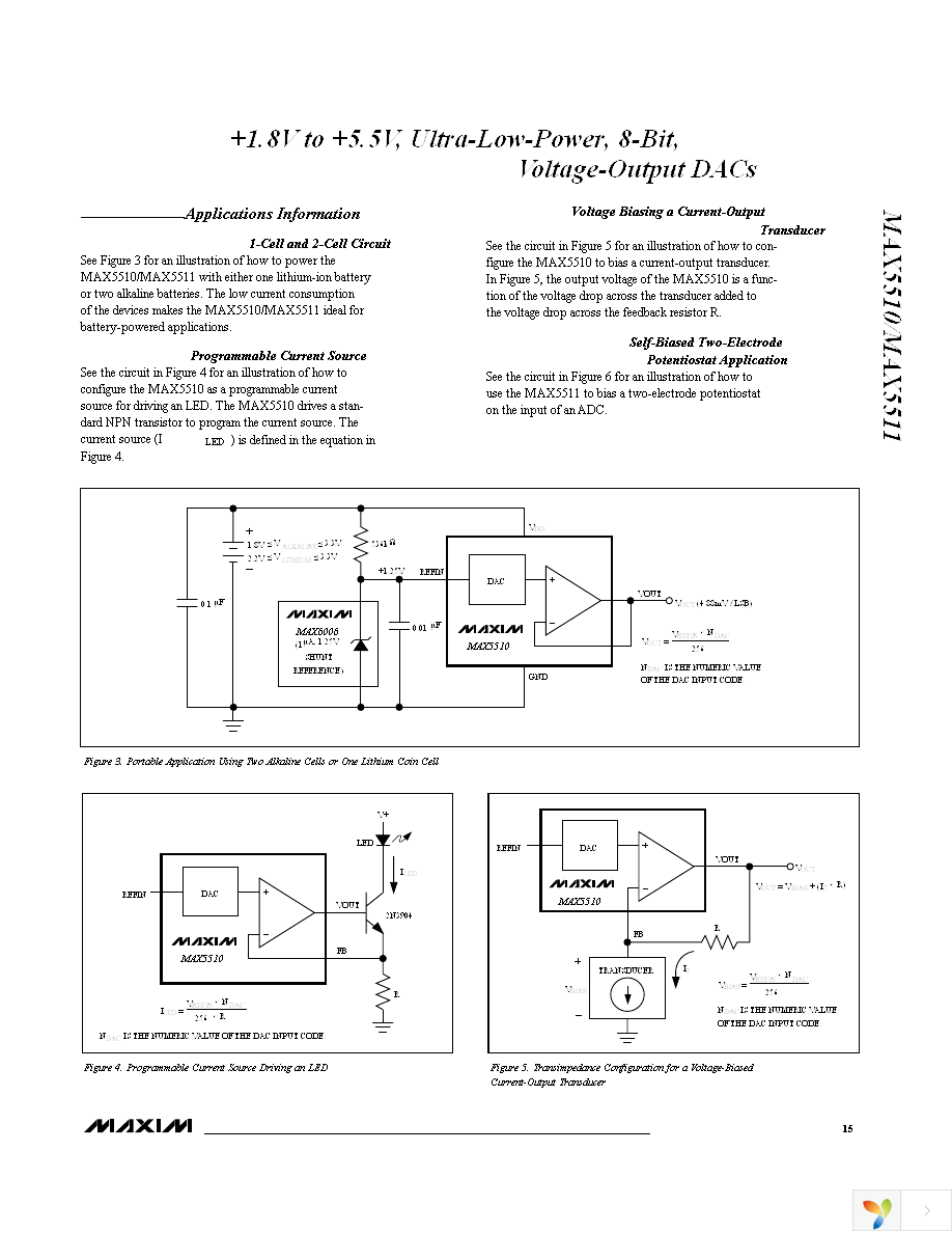 MAX5510ETC+ Page 15