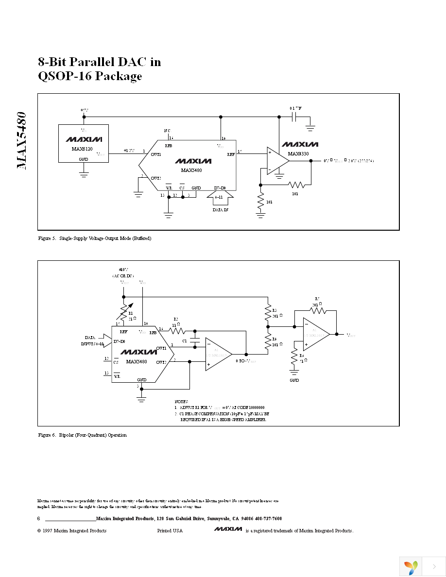 MAX5480BEEE+ Page 6